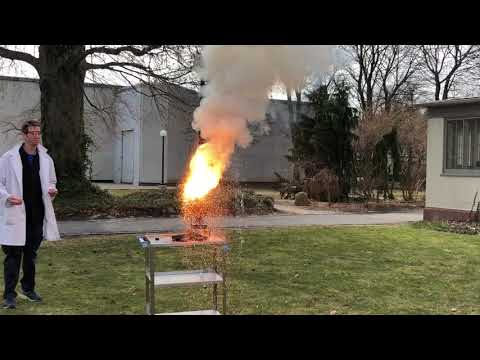 Thermite Reaction Demonstration: Extreme Exothermic Chemistry Experiment