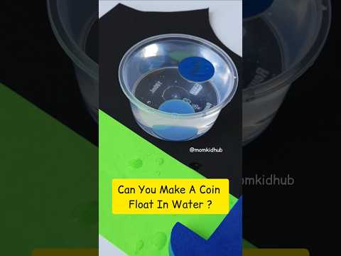 Penny Drop Challenge: Surface Tension Water Science Experiment