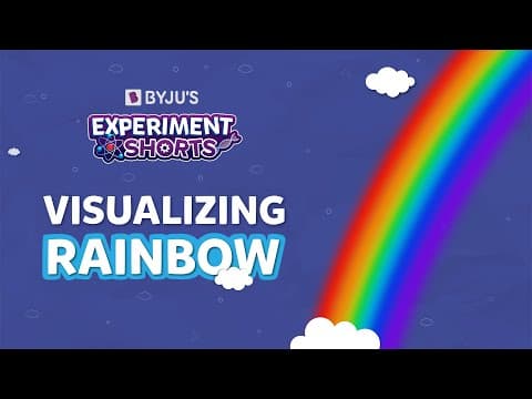 Rainbow Light Refraction: Prism Science Experiment for Young Students