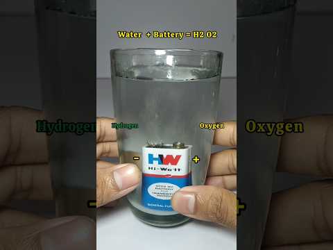 Water Electrolysis: Splitting H2O into Hydrogen and Oxygen Gas